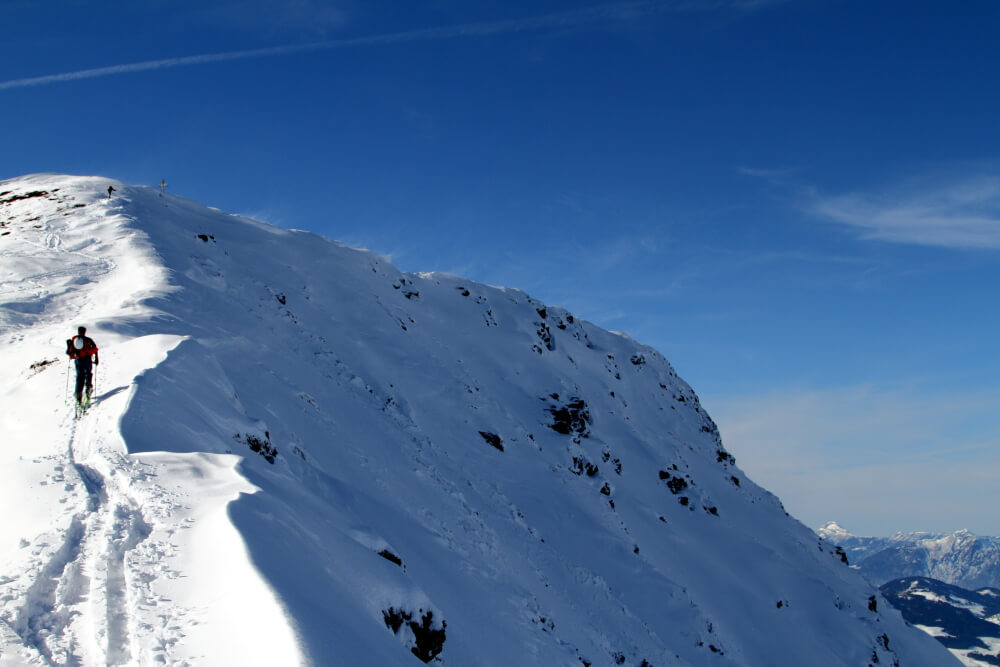 Gipfelgrat des Brechhorns